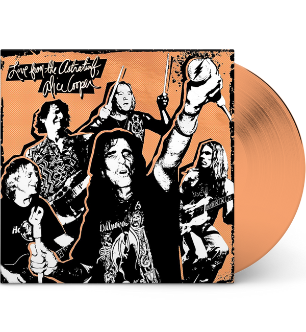 Alice Cooper – Live from the Astroturf (Limited Edition 12-Inch Album on 180g Apricot Vinyl with DVD)