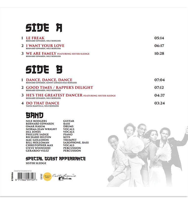 Chic – Live at the Budokan, Japan, 1996 (12-Inch Album on 180g Vinyl)