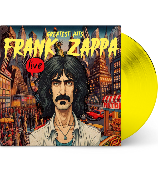 Frank Zappa – Greatest Hits Live (12-Inch Album on 180g Transparent Yellow Vinyl)