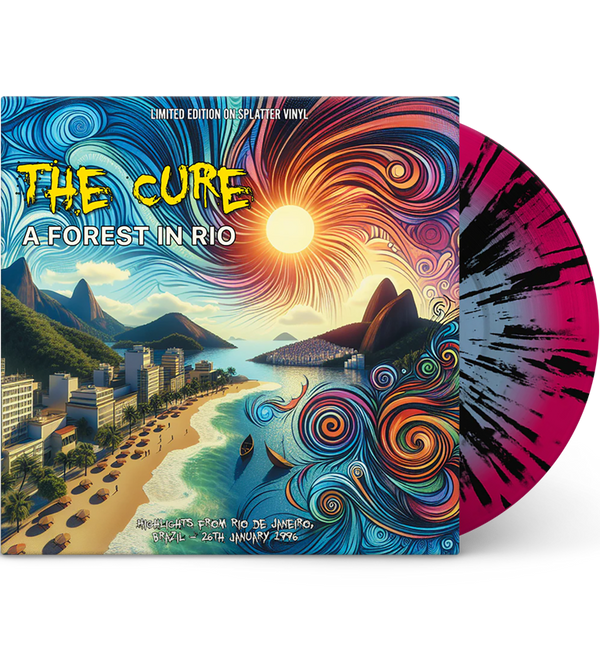 The Cure – A Forest in Rio: Live at the Hollywood Rock Festival, 1996 (Limited Edition 12-Inch Album on Splatter Vinyl)