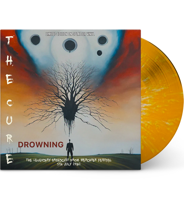 The Cure – Drowning: Live at the Rock Werchter Festival, Belgium, 1981 (Limited Edition 12-Inch Album on Splatter Vinyl)
