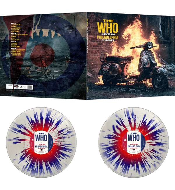 The Who – Live in Philadelphia, 4 December 1973 (Limited Edition Double-LP on Splatter Vinyl)