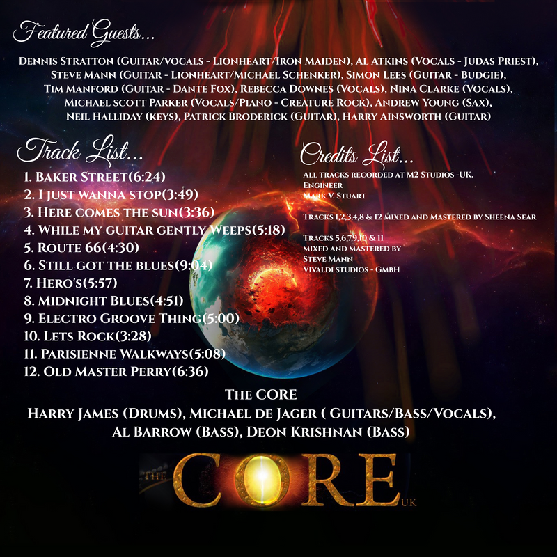 Michael de Jager and The Core UK - Let’s Rock CD